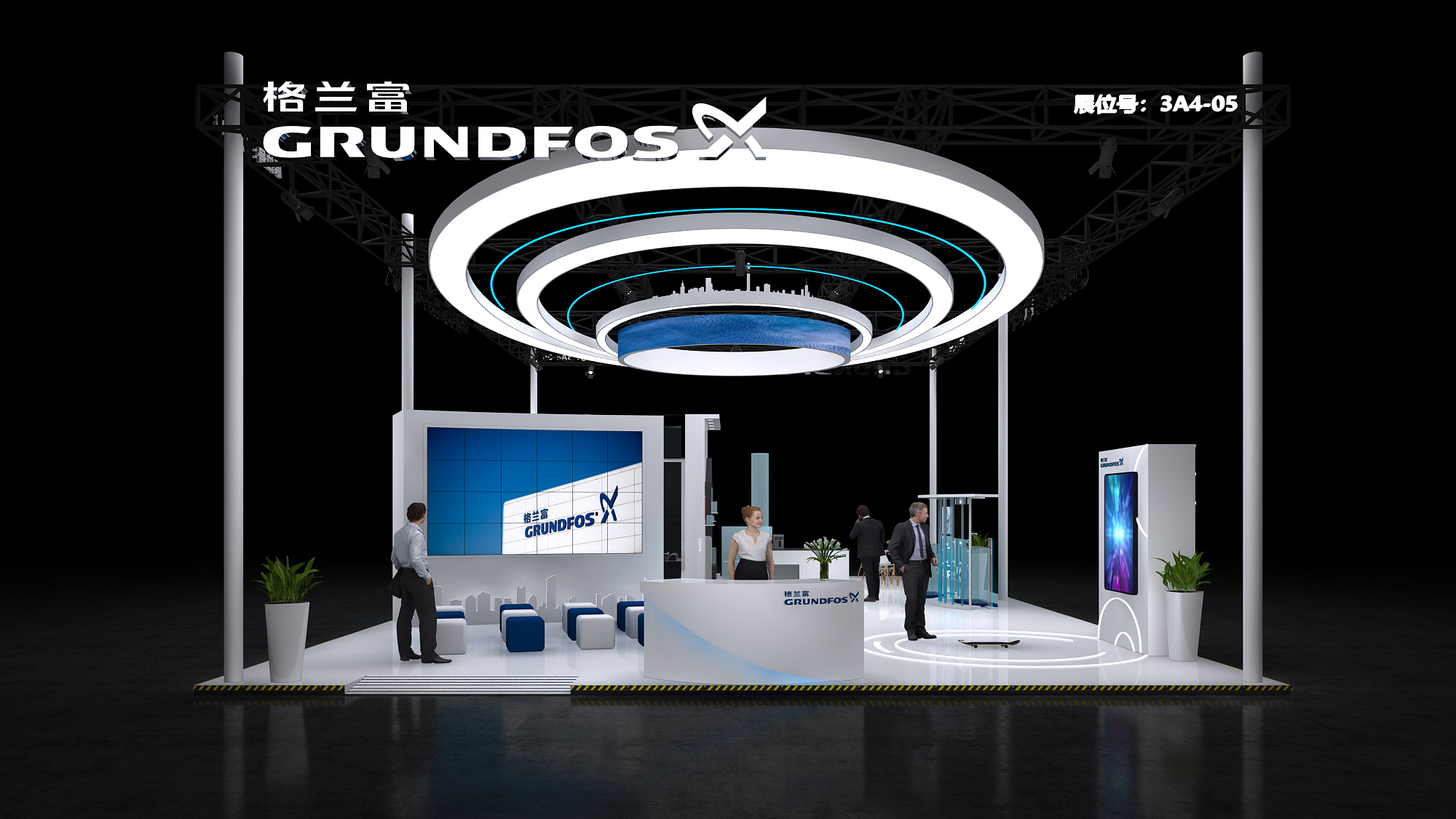 新金矩展廳設計案例?格蘭富