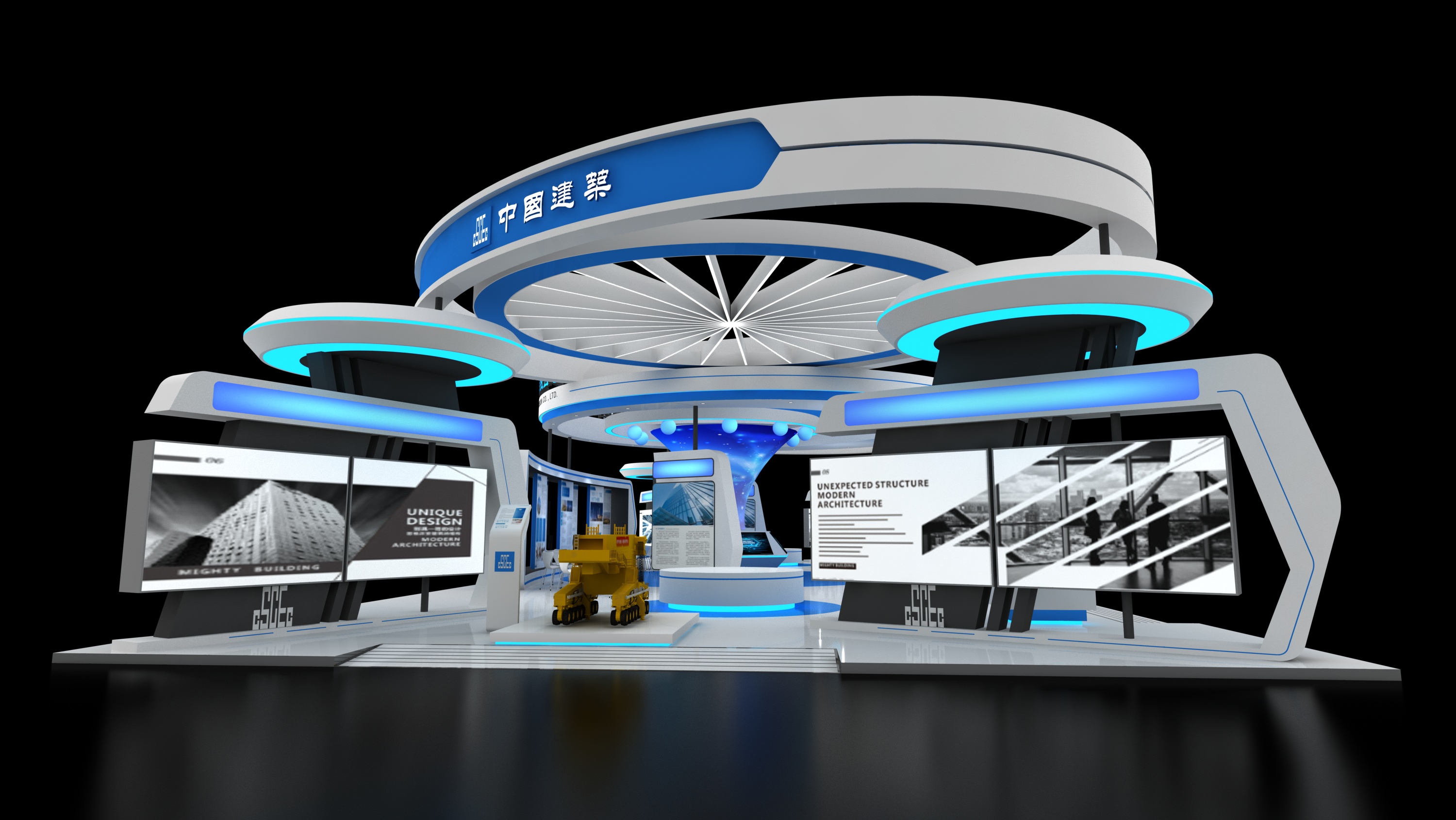 美國展臺設計與搭建
